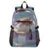 XYMZR Hamster Book Laptop Backpack 20L Carry-On Lightweight