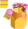 xyrius Pencil Number Counting Set - Counting Pencil Set Classroom Math Manipulative 1-30, Reusable Classroom Organization and Sequencing Board for Learning, Preschool and Elementary (Gold)