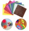 YABINA Kite Paper, Assorted Colors, 120 Sheets, 6" Square,Transparent Paper for Vibrant Origami for Making Window Stars, Waldorf Stars (Inches, 6)