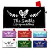Yabrilux Personalized Mailbox Covers Magnetic Standard Size, Custom Rooster Family Name House Address Number Mail Box Cover, Farmhouse Chicken Outdoor Post Wrap for Garden Yard Decor, 21x18 Inch