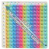 Yadishen 12x12 Multiplication Game Table Kids Math Learning Posters, Fidget Popper Educational Math Tools Fidget Popular Toys Relieve Stress Various Math Operations (20cm Large)