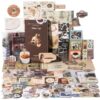 YagCu Coffee Scrapbook Kit, Vintage Junk Journal Supplies for Adults