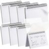 Yahenda 400 Pcs Graph Paper Spiral Index Cards Colored Notecards 4x6 Inches Dot Grid Paper Flash Cards for Studying Math Engineer Memo Notebooks Office School Teacher Education Supplies