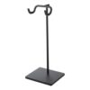Yamazaki Home Adjustable Bicycle Stand, Anti-Slip Indoor Bike Rack, Black