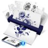 yanxio Portable Printer Wireless for Travel,Blue