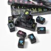 YAQUHO American Mahjong Tile Set, 166 Black Mahjong Tiles, 1.2 Inch