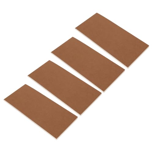 Yardwe 4pcs Mini Construction Paper Pad Sketchbook with 4-Panel Layout and 39 Pages, Bleed-Resistant Art Journal Drawing Book for Script Writing and Professional Storyboard Sketching