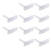 Yardwe Disposable Double Edge Razors with Portable Travel Accessories for Men and Women 25pcs Easy to Shave Abs Safety Razors for Body and Intimate Hair Removal