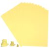 YARNOW 100 Sheets Yellow Craft Paper A4 Size 70gsm Multipurpose Cardstock Sheets for DIY Crafting and Office Use, Easy to Stick and Not Easy to Break, for Handcrafts and Printing Projects
