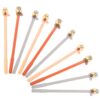 YARNOW 10 Pcs Creative Cute Squirrel Gel Ink Pen for Daily Use and School, Practical Plastic Ballpoint Pen with Beautiful Appearance, Not Easy to Wear and Tear, Stationery