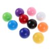 YARNOW 10pcs Replacement Bocce Pallino Balls for Adults Beach Bocce 30mm Lightweight Acrylic Fiber Outdoor Target Balls for Backyard and Family Parties