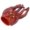 YARNOW Creative Lifelike Octopus Hand Puppet Made of Sturdy PVC Material with Open or Close Mouth Feature for Role Play, Suitable for Pair Work and Group Work Activities