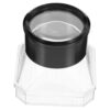 YARNOW Portable Observation Box with Magnifying Lid, Abs Material, Safe and Reusable Magnifying Container for Outdoor Exploration and Learning Tiny