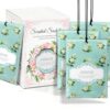 YAXUNDZ Jasmine Sachets for Drawers and Closets - 12 Pack Long Lasting Odor Eliminator Bags, Natural Fresh Scent for Wardrobe, Storage, Car & Home, Air Freshener Sachets