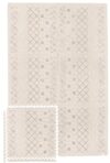 Yay Mats Stylish Extra Large Puzzle Play Mat, Thick, Soft, Non - Toxic Foam Covers 6 ft x 4 ft. Expandable Tiles with Edges - EVA Foam Play Mat for Floor (Carter Mudcloth Tan)