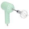 Ycauty Cordless Electric Hand Blender, Powerful 3 Speed Whisk for Kitchen, Green Baking, Mini USB Charging Mixer for Home