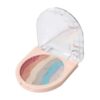 YEAHDOR 6-Color Shimmer Eyeshadow Palette – Water-Resistant Long-Wearing Powder Type 2 One Size