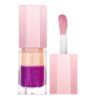 YEAHDOR Double-Color Shimmer Lip Tint – Long-Wearing Gloss for Lips Brown Purple One Size
