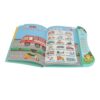 Yechiry Electronic Language Learning Book, Interactive English Chinese Reading Device for Kids with Finger Reading Technology, Audio Learning Books for Early Education