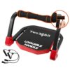 Yes4All Ab Crunch Machine For Total Body & Core Abdominal, Situp Lockable With Ergonomic Foam Handle & 2 Resistance Bands