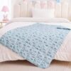yescool Shark Weighted Blanket 5 Pounds Cooling Weighted Lap Blanket, Breathable Heavy Blanket, Weighted Throw Blanket Gifts for 40-60lbs, 36"x48"