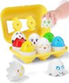 Yetonamr Easter Eggs Toys for Babies Boys Girls Kids, Toddler Easter Basket Stuffers Prefilled Easter Eggs with Toys Inside Filled Infant Montessori Toys Gifts for Toddlers Babies Boys