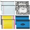 Yeyeplum 8 Pcs Back to School Teacher Gifts Bulk Teacher Pencil Pouch Survival Kit Makeup Bags Thank You Appreciation Gifts Bulk Pencils, Crayons, Notebooks Designs Pencil Pouch Canvas 9 x 6 Inch