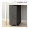YHdtUO 5 Drawer Metal Filing Cabinet with Locking Drawers for Legal Letter & A4 Files Fully Assembled Offic,Model F-1.4mm