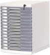 YHdtUO Desktop File Cabinet with Lock Office Plastic Multi-Layer Combination Cabinet Data Cabinet Drawer Shelf Organizer,