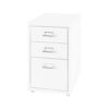 YHdtUO Mobile Filing Cabinet 3 Drawers Low Office Storage Rolling Document Home Office File Cabinet Compact Drawer Unit Versatile Storage Solution Modern Design,F