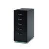 YHdtUO Portable Metal Filing Cabinet with 5 Drawers White Office Storage for Home & Business File Cabinet f,Black-5
