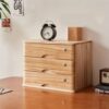 YHdtUO Solid Wood Desktop File Cabinet Lockable Storage Box with Drawers Wood Desk nizer for Home Office Su,C-3 Layer