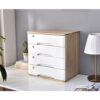 YHdtUO Solid Wood Desktop File Cabinet Lockable Storage nizer with 1 2 3 4 Drawers for Home Office Desk Fil,E-4 Layer