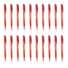 Yhplxyuus 20Pcs Clear Colorful Automatic Drawing Pencils with Small Eraser 0.7MM Drawing Mechanical Pencil for Writing Mechanical Pencils