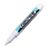 Yhplxyuus 4 Pieces Oil-based Markers Pen Long Nose Markers Quick-drying Paint Pens White Permanent for Metal Glass