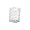 Yhplxyuus Stackable Pen Cup Desk Organizers Multi Compartments Art Supply Organizers Makeup Brush Storage Box for Bedroom Makeup Brush for Vanity
