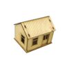 Yiju Building Models House Miniature Wooden Kit 3D Puzzle Toy Model DIY Assembly Brain Teaser Set Suitable for Hobby Home Display Gift Giving Decoration, Style B