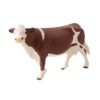 Yiju Cow Figurine Toy Figure Animal Model Decorative Ornament Designed with Realistic Details in Pp Suitable for Children Party Favors Desktop Decoration, Style B