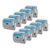 YILMVANY Label Tape 9mm Black On Blue MK-521 MK521 M-K521 Compatible with PT-70 PT-80 Label Maker