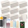 Yinder 24.6 Lbs Oven Bake Polymer Clay White with 25 Pcs Pottery Tools Kit Non Toxic DIY Clay for Modeling, Figurines, Miniatures, Jewelry, Pottery Projects Adult Arts for Beginner Crafters