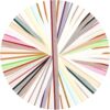 Yiodauh 24pcs Bookbinding Endbands 12 Ih 24 Cotton Binding Kit for Decor