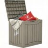 YITAHOME Outdoor Resin Storage Box 31 Gal