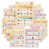 YIYDONG 16 Phonics Posters for Classroom - Learning Posters for Sound Wall Phonics Digraphs Blends Syllable Types Vowel Sounds Poster for Kindergarten, Elementary, Homeschool Supplies (Bright Color)