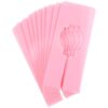 Yliaun 50pcs Pink Plastic Dividers Clothing Rack Size Labels 12.5cm