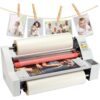 ylpddmm Commercial Laminating Machine,13" Electronic Laminating Machine