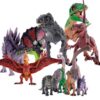 Ylutex Dinosaur Toy for Kid,12 PCS Realistic Set,9 Inch Movable Joints
