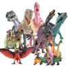 Ylutex Dinosaur Toy for Kid,16 PCS Realistic Set,9 Inch Movable Joints