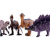 Ylutex Dinosaur Toys for Kids 3-5, 4 PCS Realistic Toy Set, Non-Toxic