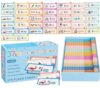 Yoink 37 Read and Rhyme Flip Books - Word Family Build Book for Kids, Learn to Read Phonics & Sight Flash Cards for Kindergarten, Preschool Homeschool Learning Activities