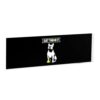 Yoladsume Just Throw It Bulldog Dog Lover Transparent Acrylic Desk Nameplate Durable Shatter-Resistant Personalized Desk Decor
